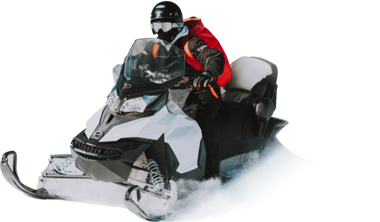 Обучение вождению снегохода